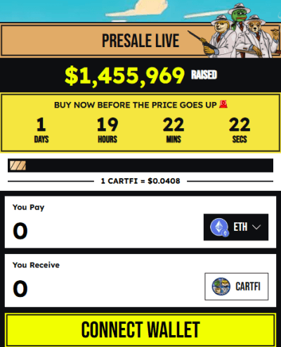 🏴☠️ CartelFi (CARTFI) Token Presale Overview