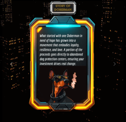 DOBERMAN Token Breaks New Ground with 3% Revenue Donation to Stray Dog Shelters
